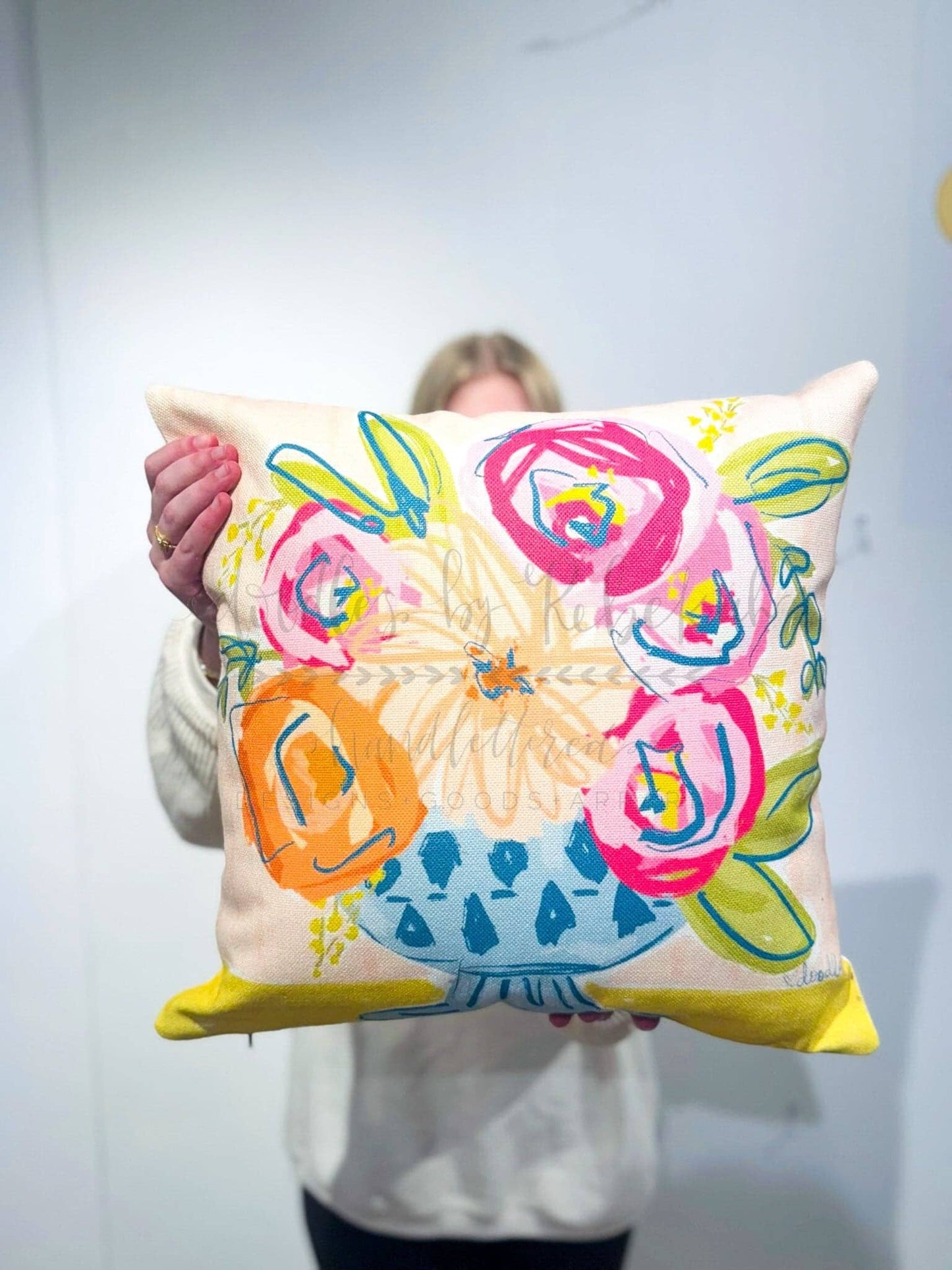 Peachy Keen Pillow