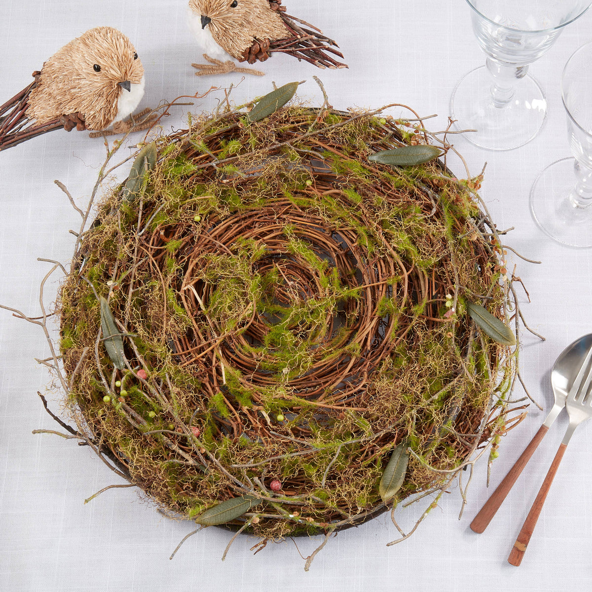 Saro Lifestyle - Twig and Moss Placemat
