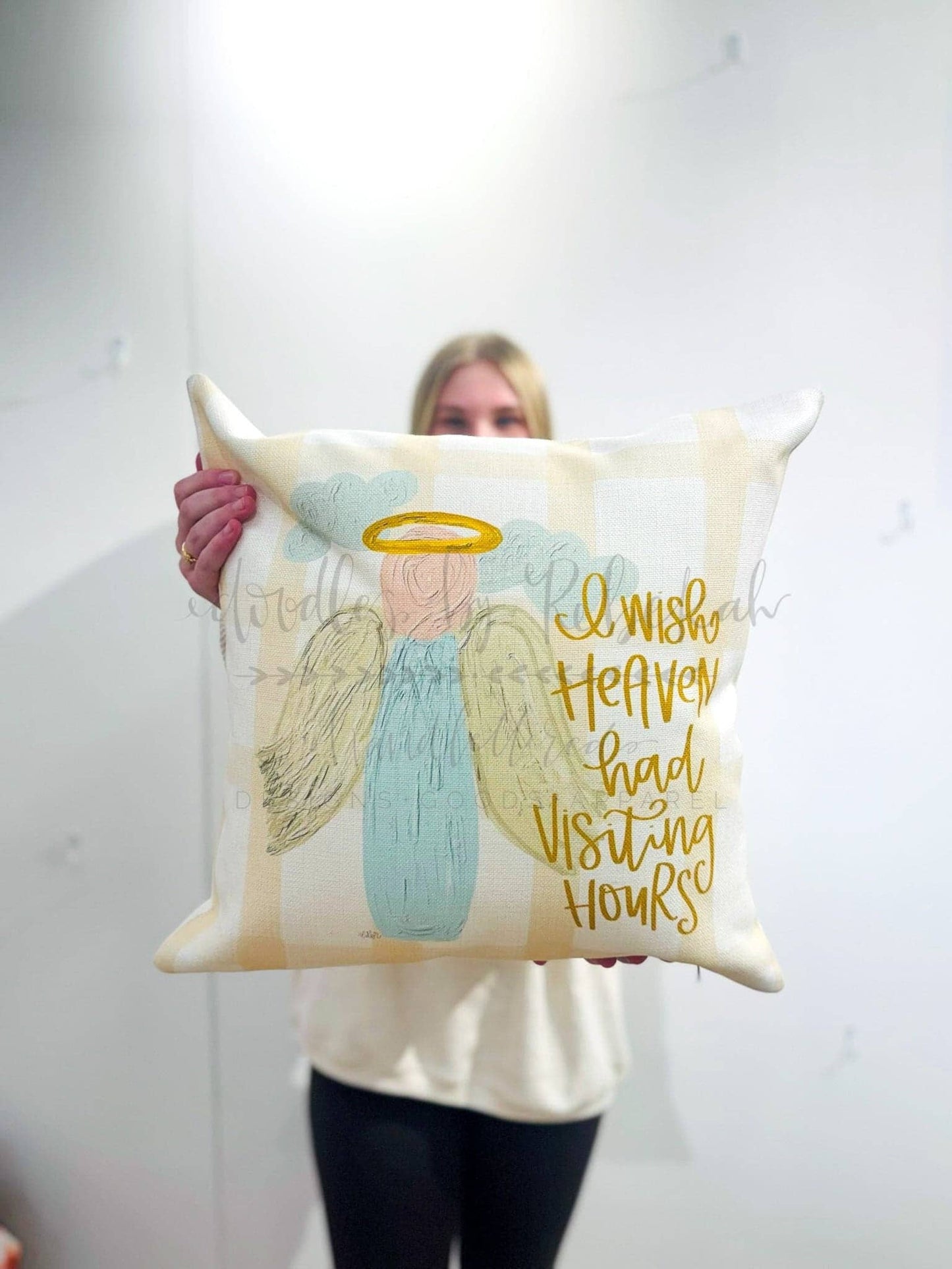 Visiting Hours Pillow