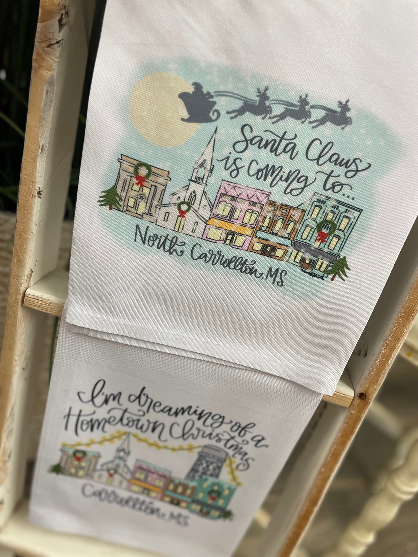 Carrollton Tea Towel