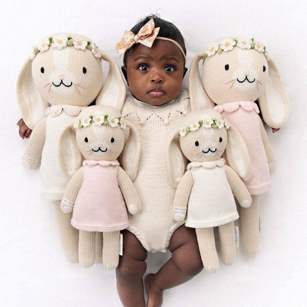 Hannah the bunny (blush), gives 10 meals: Regular - 20"
