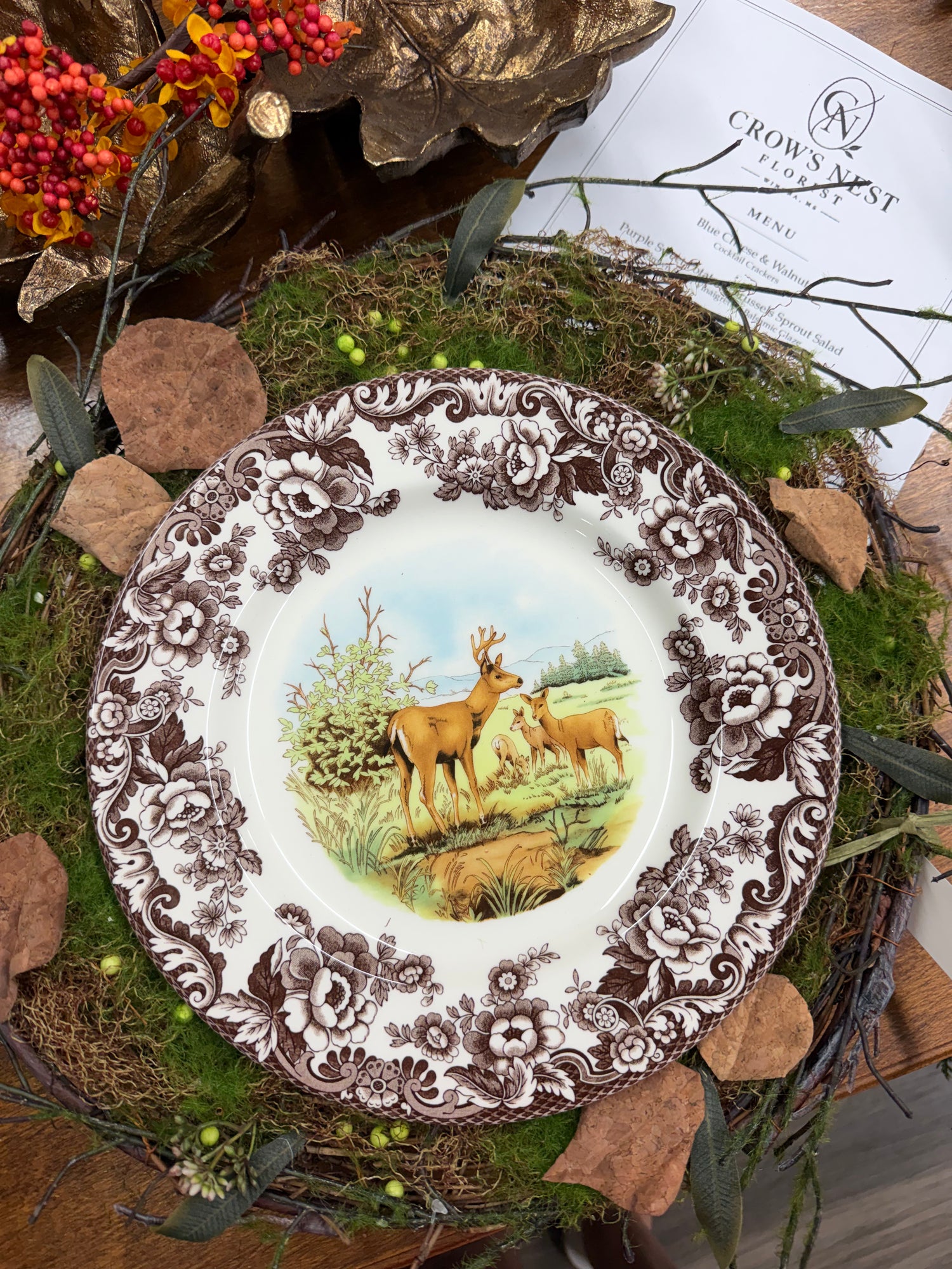 Spode Woodland Dinnerware