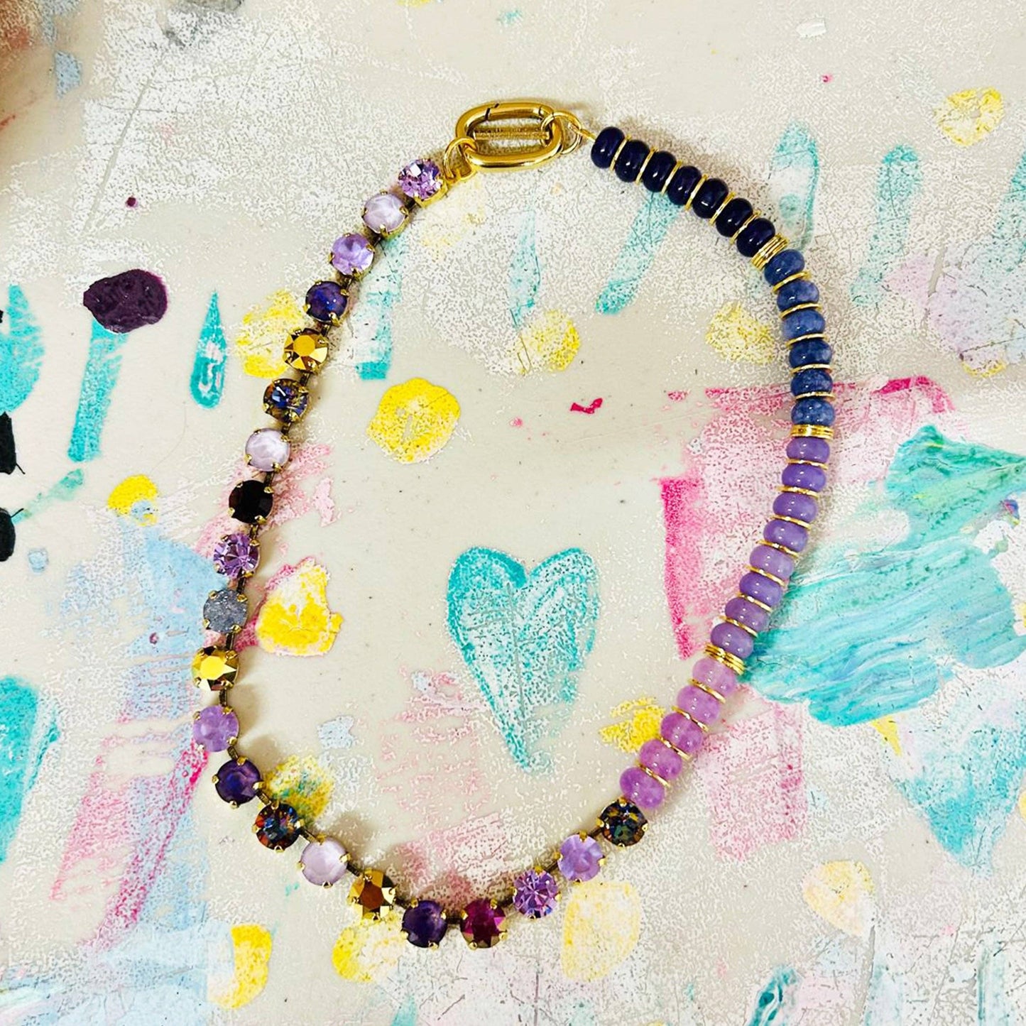 Faye Necklace: Peachfuzz