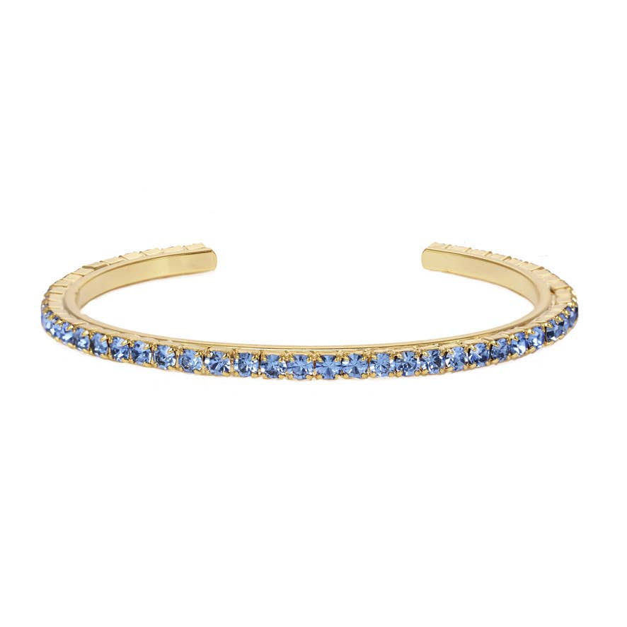 Rae Stackable cuffs: Light Saphire