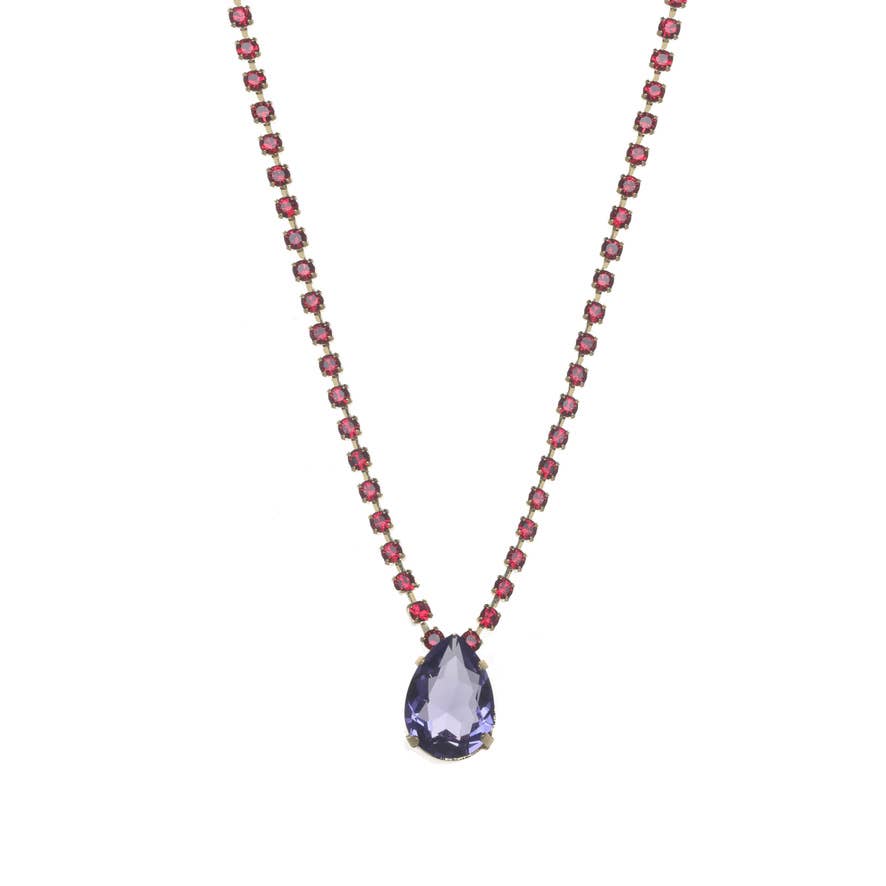 Milli Necklace: Red