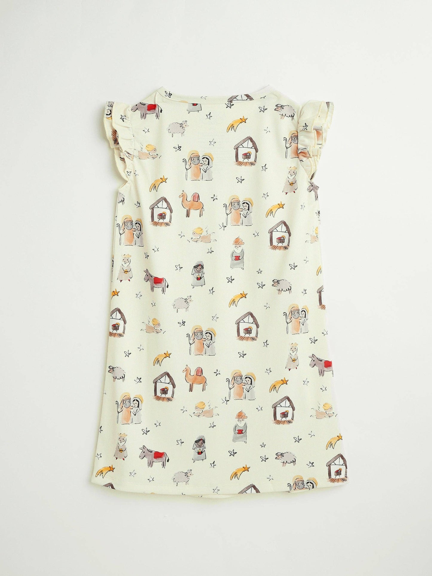 Away in a Manger PJ Girls Nightgown Polyester