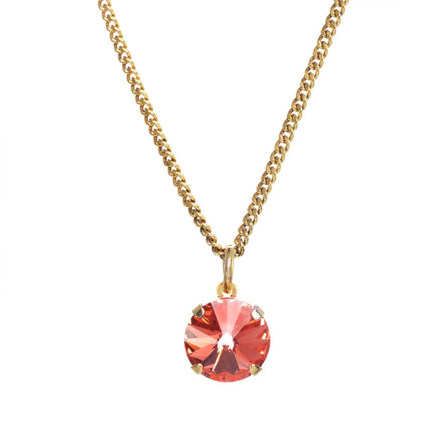Talia Necklace: Purple
