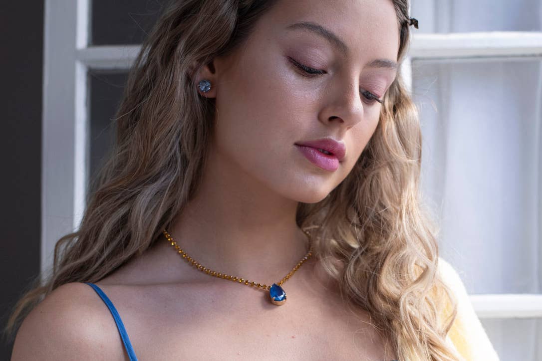 Milli Necklace: Red
