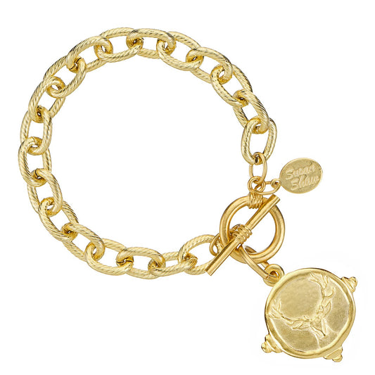 Stag Toggle Bracelet