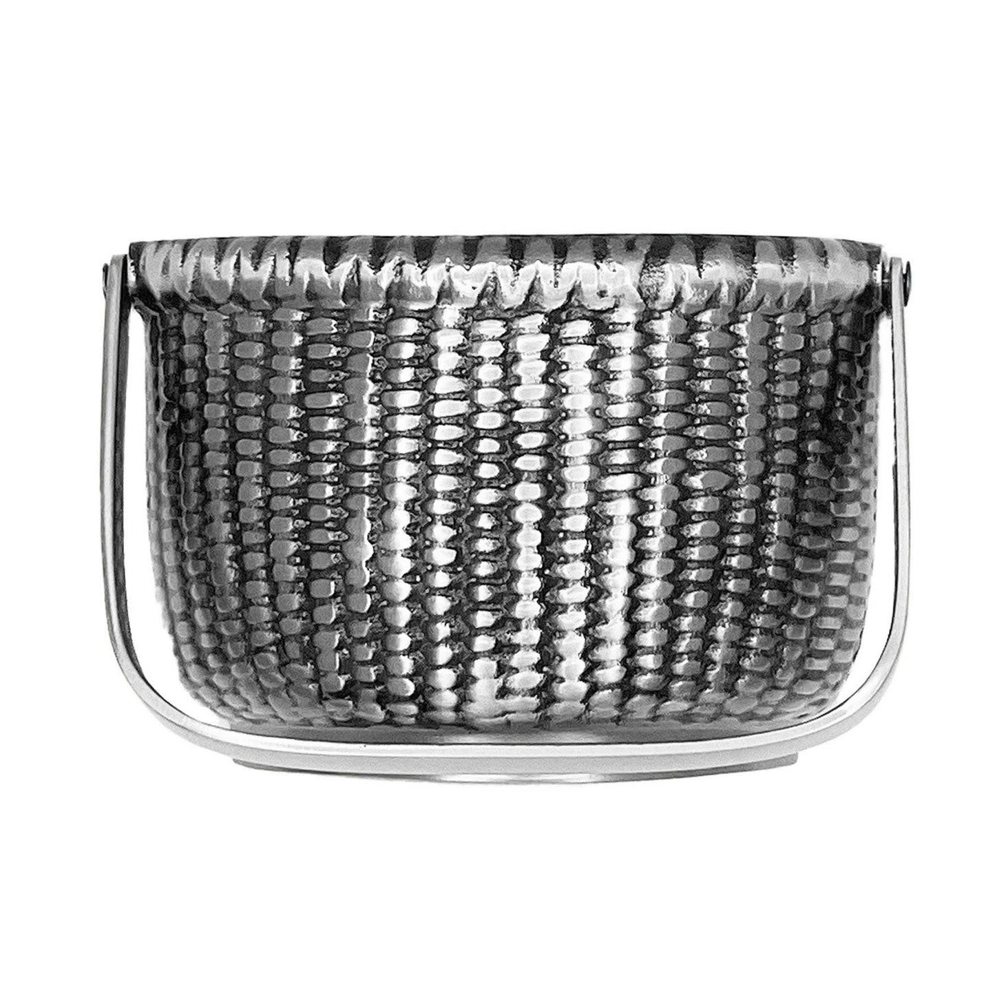 Nantucket Basket Door Knocker: Brass