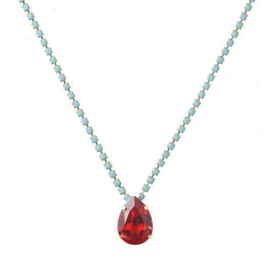 Milli Necklace: Red