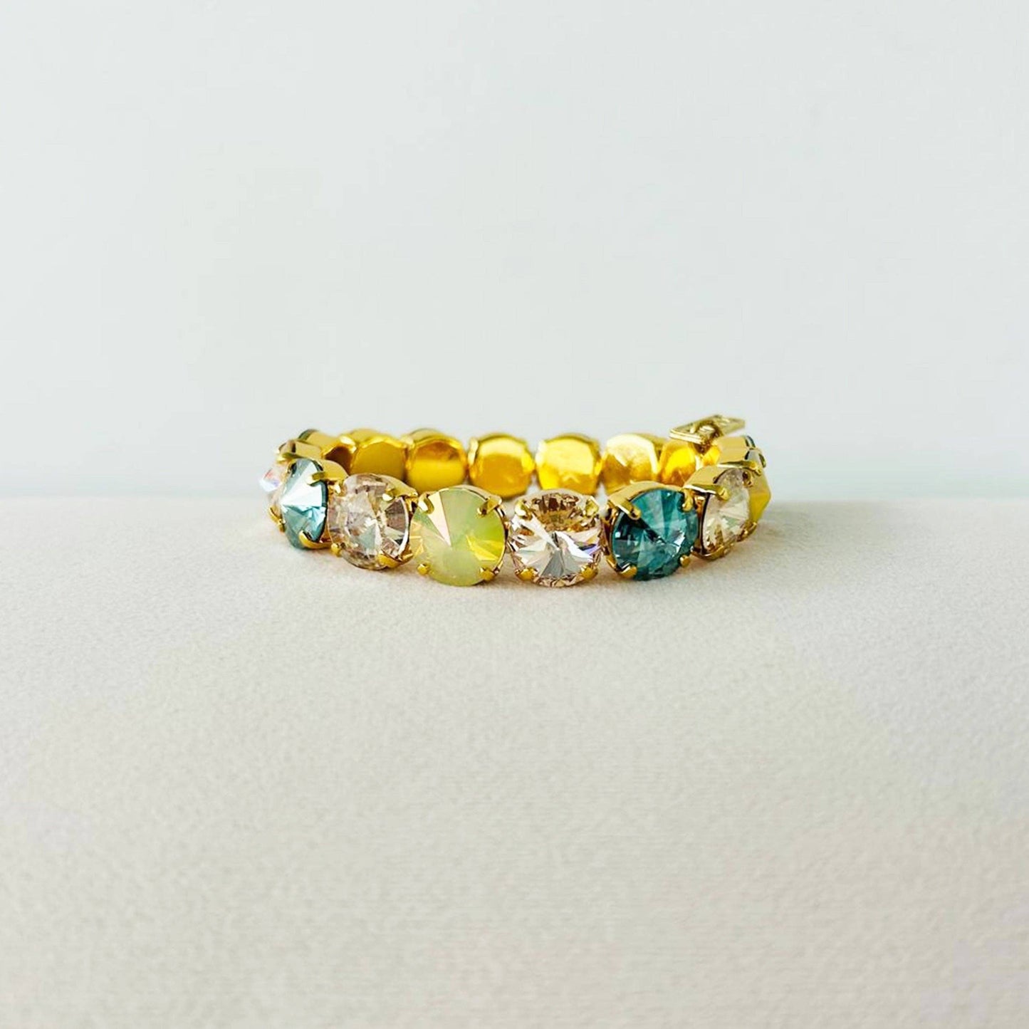 Croatia Stretch Bracelet in Mixes: Watermelon / Medium