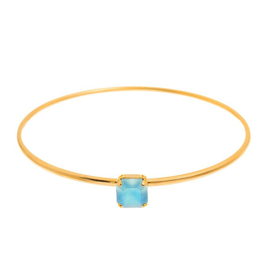 Ada Bangle: Aquamarine Frost