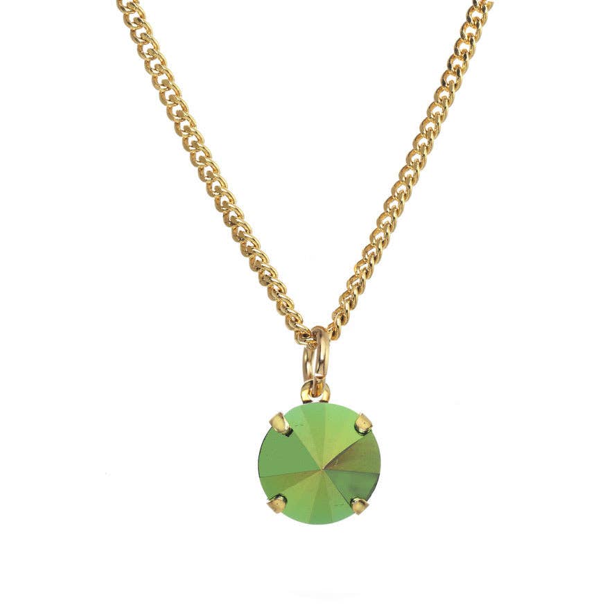 Talia Necklace: Aqua