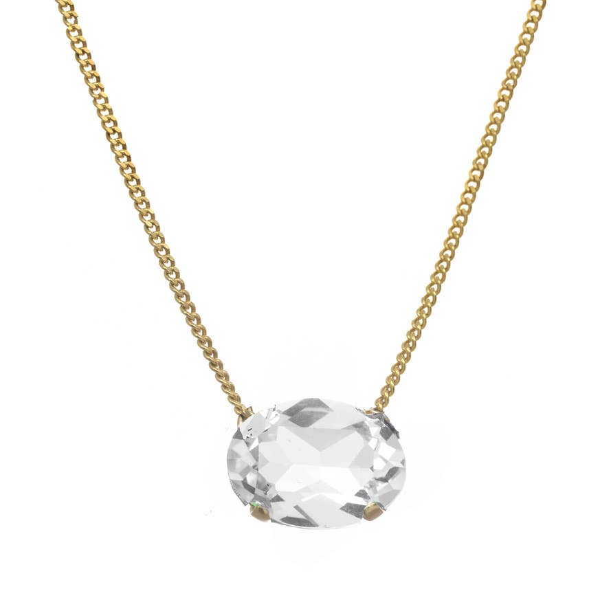 Iza Necklace: Electric Pink
