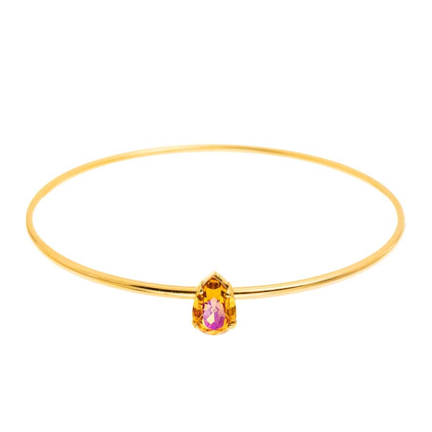 Ada Bangle: Aquamarine Frost