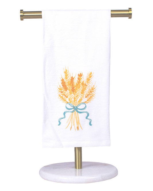 Wheat Bundle Flour Sack Hand Towel   White/Multi   20x28