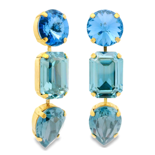 River Earrings in Fairy Dust: Skylie