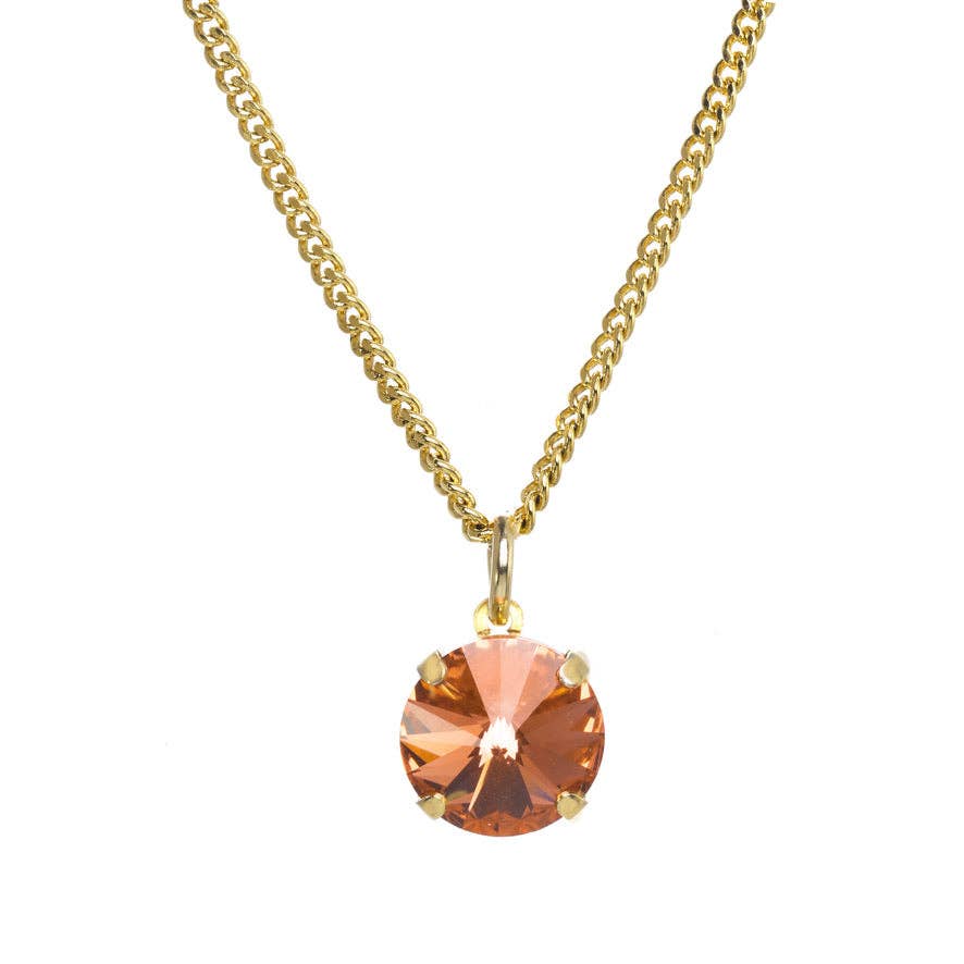 Talia Necklace: Topaz