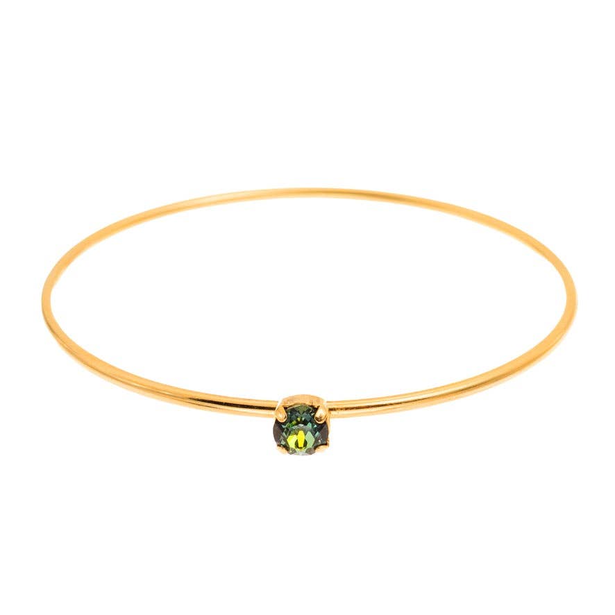 Ada Bangle: Aquamarine Frost