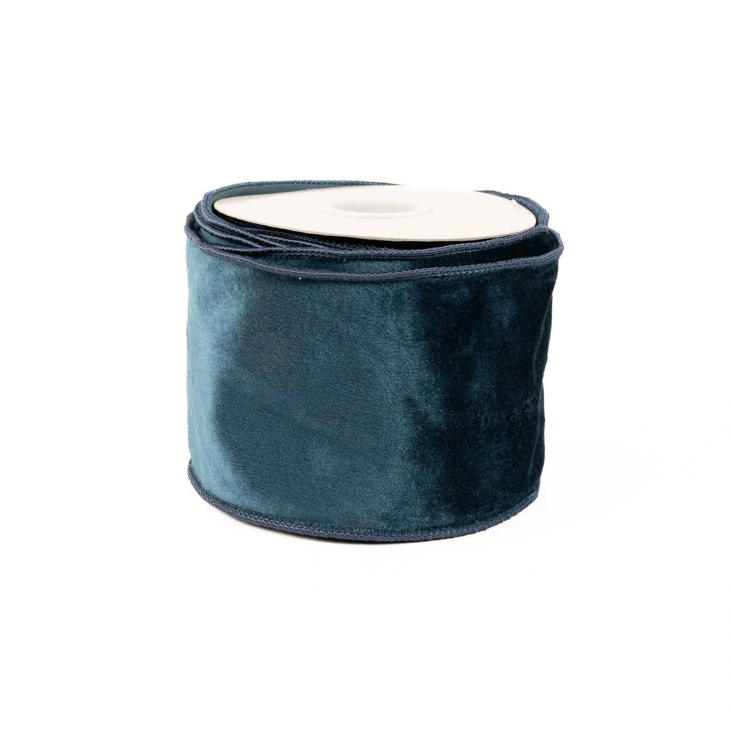 Velvet Ribbon 4" X 10 Yd - Marine Blue