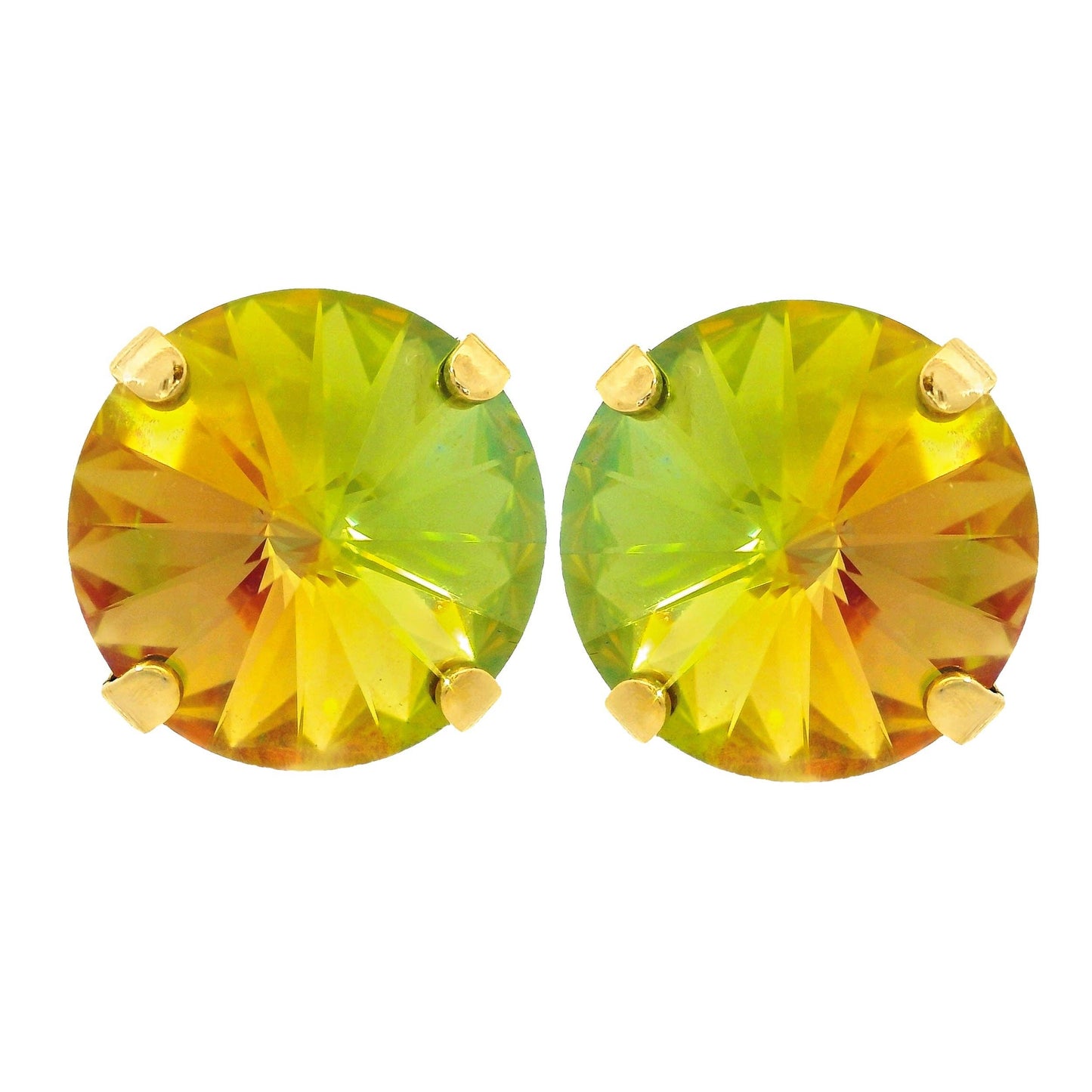 The Basics Studs: Aqua Bohemica Champagne