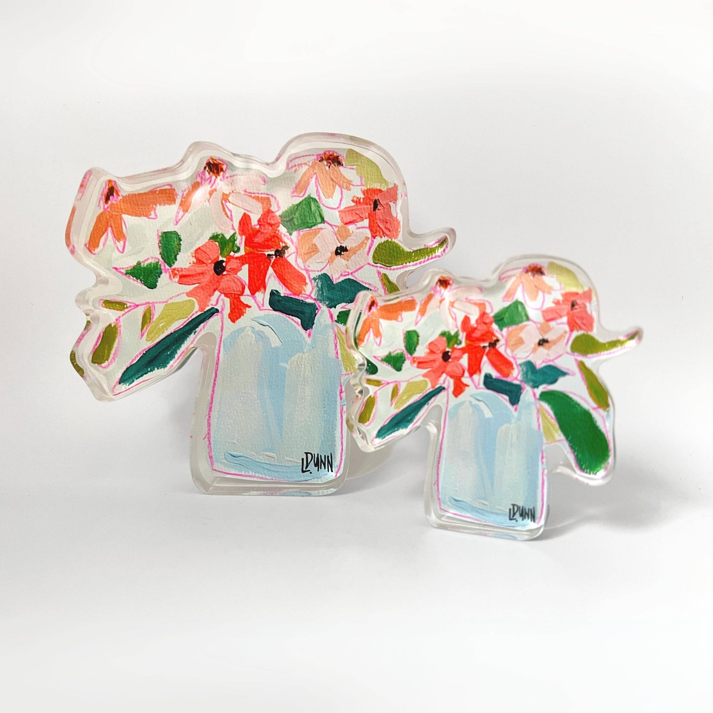 Wildflowers Acrylic Bloom Block: Large Block