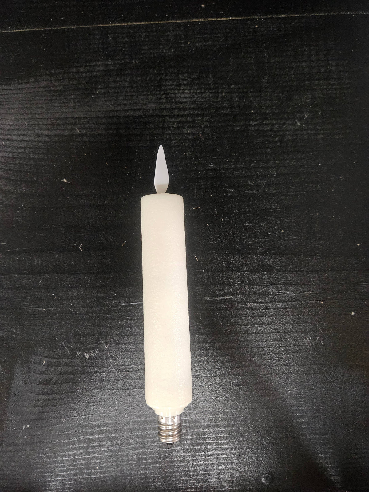 Wholesale Home Decor - Electric Moving Flame LED Candle 5.5in: Cream