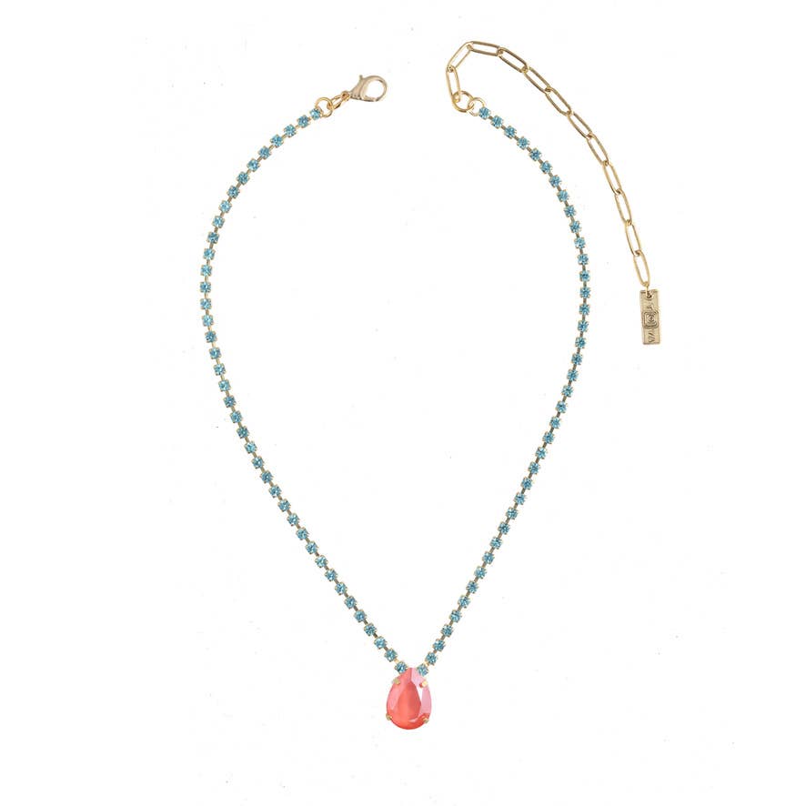 Milli Necklace: Red