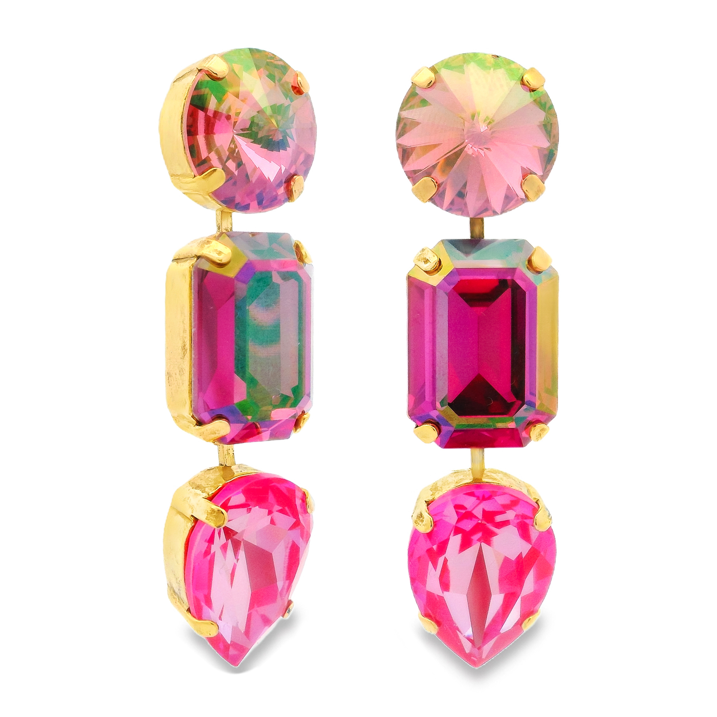 River Earrings in Fairy Dust: Skylie
