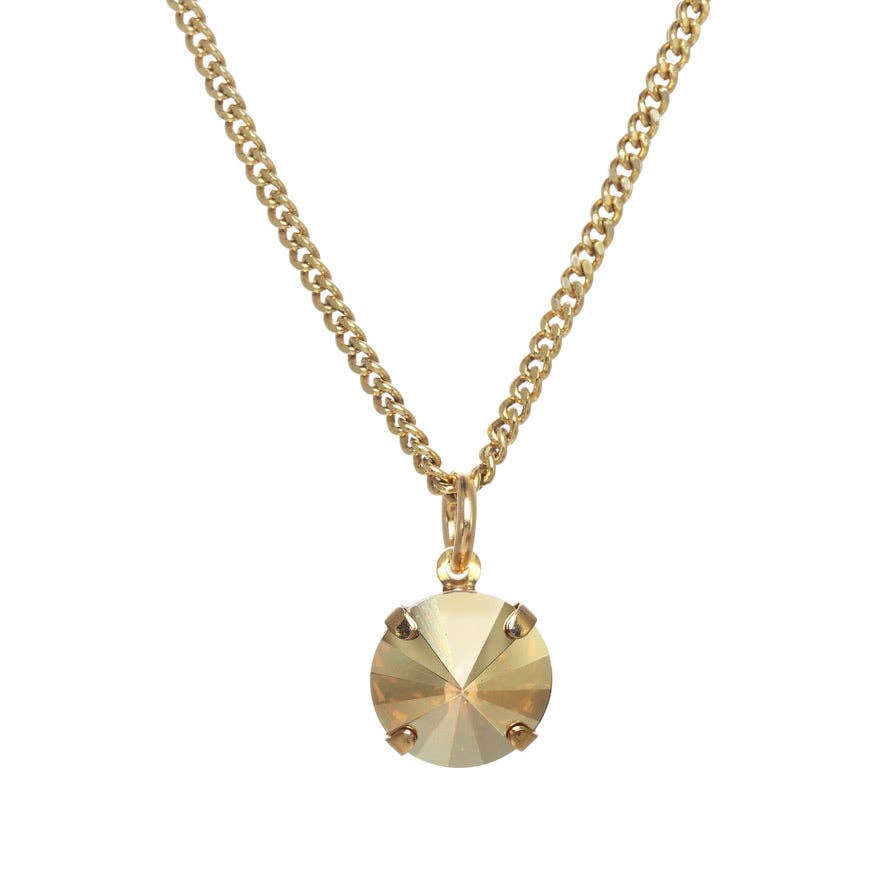 Talia Necklace: Purple