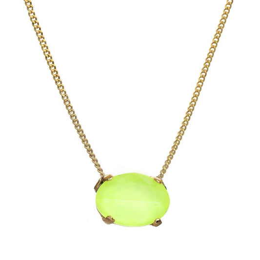 Iza Necklace: Electric Yellow