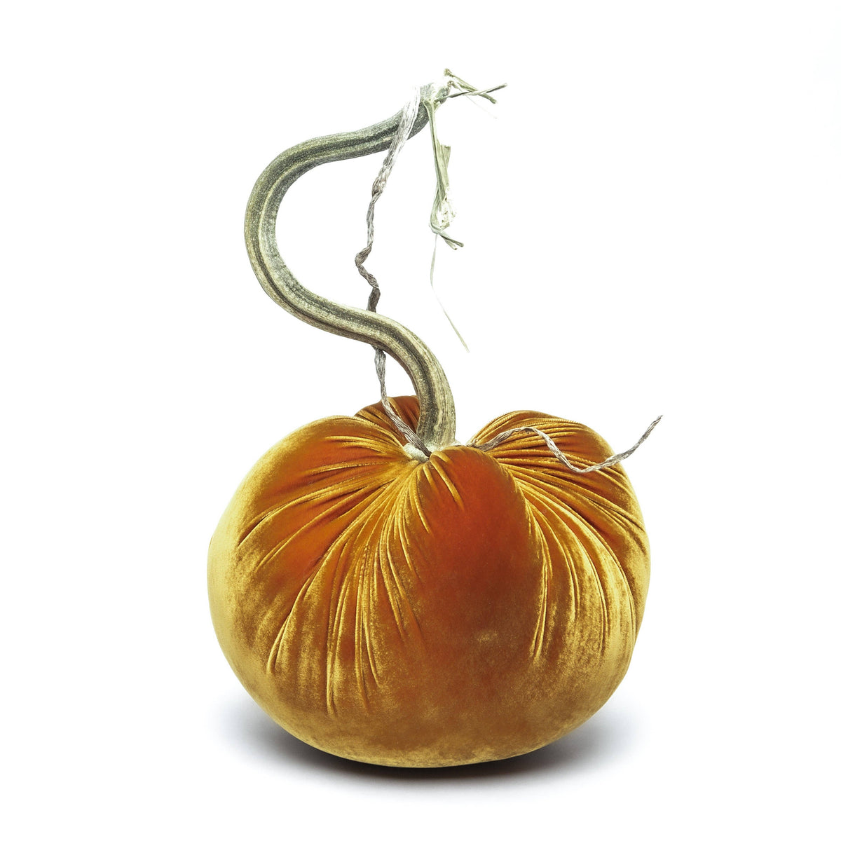 D'or Silk Velvet Pumpkin: 5"