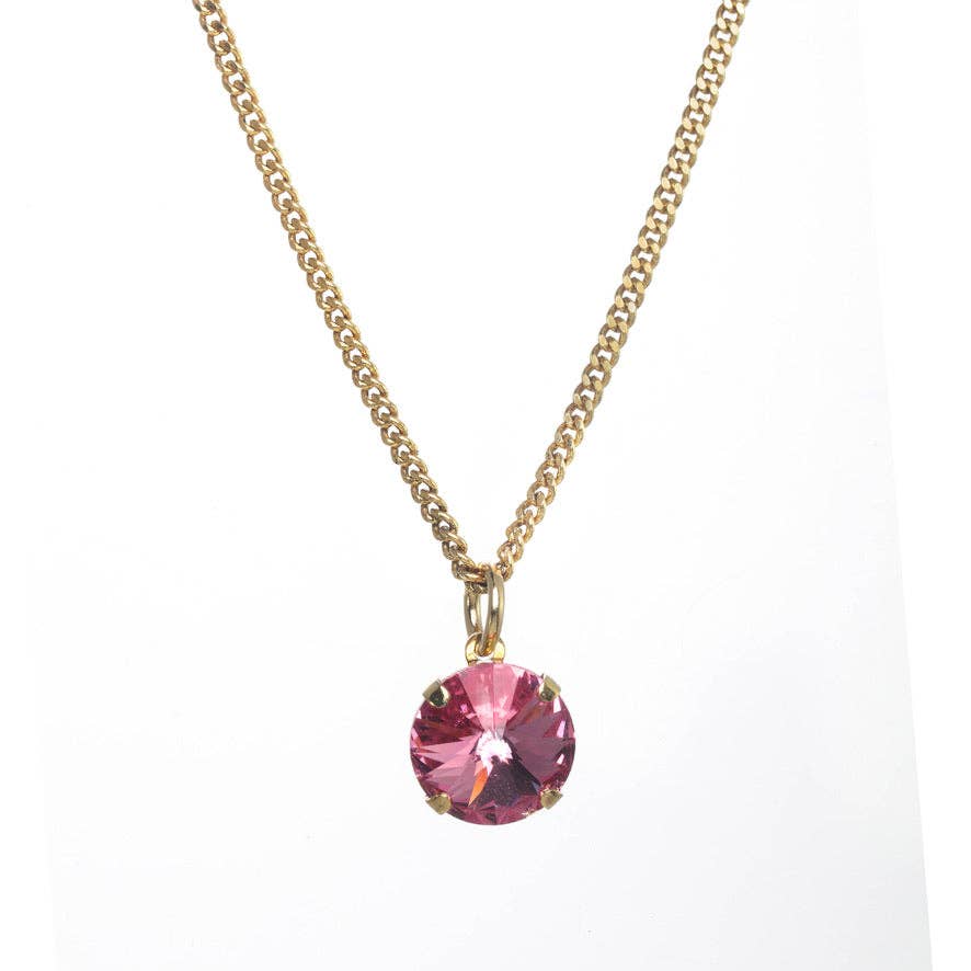 Talia Necklace: Aqua