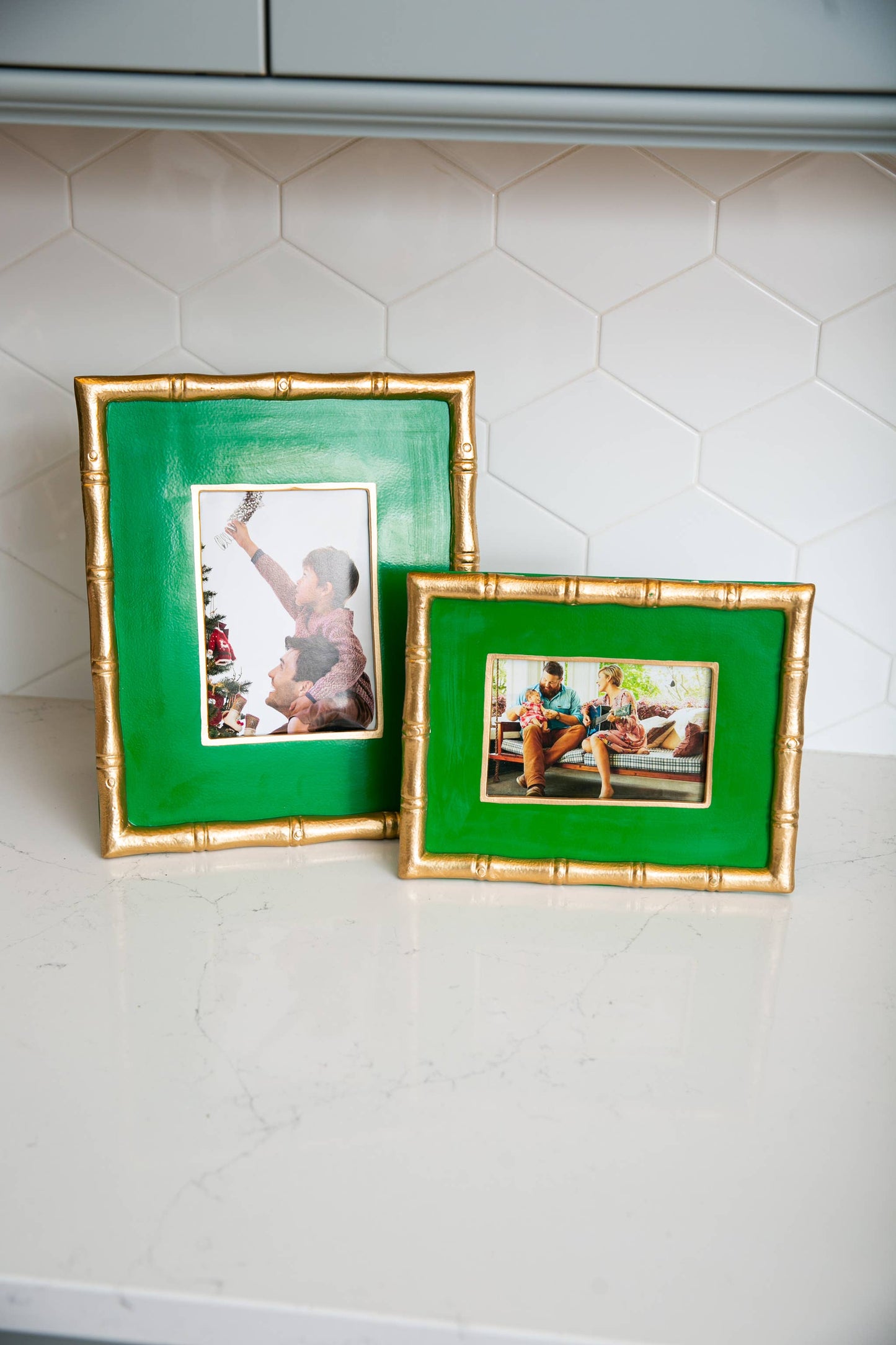 Gracie Chang Mai Photo Frame: Taupe / 4 x 6