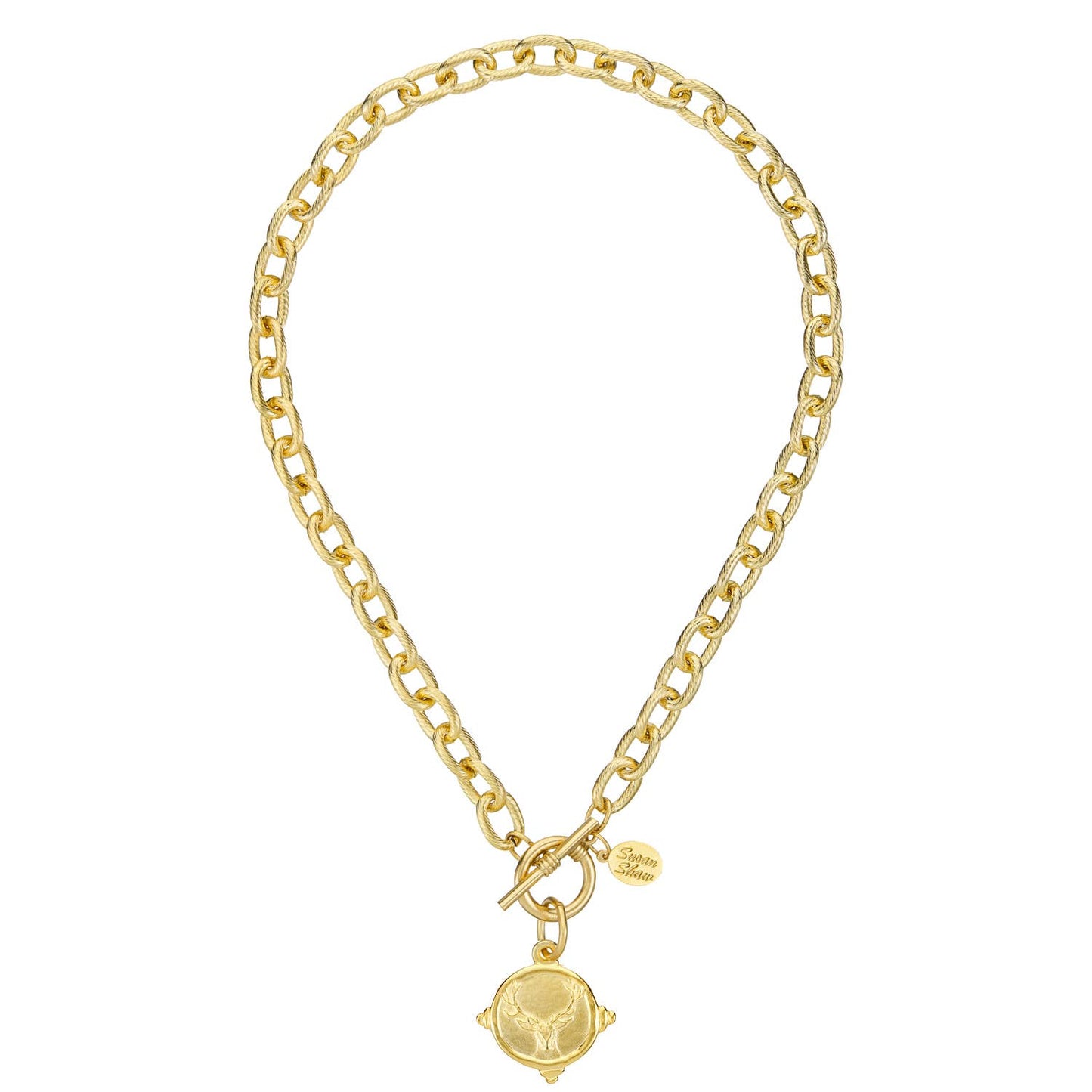 Stag Toggle Necklace