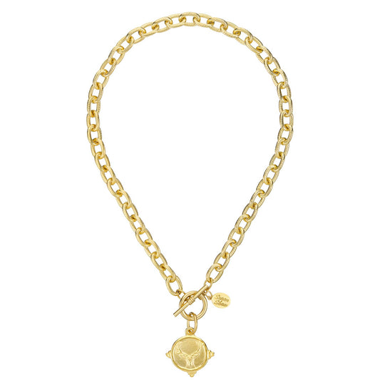 Stag Toggle Necklace