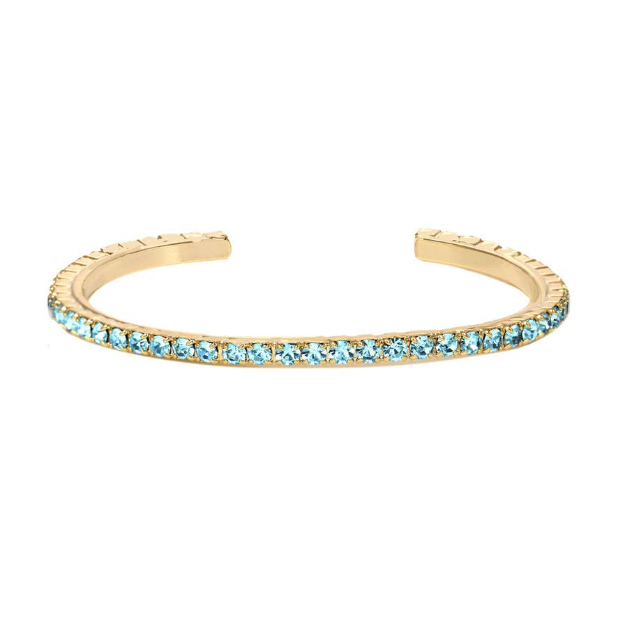 Rae Stackable cuffs: Light Saphire