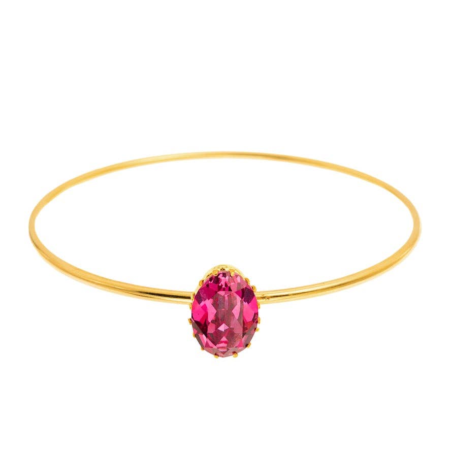 Ada Bangle: Aquamarine Frost
