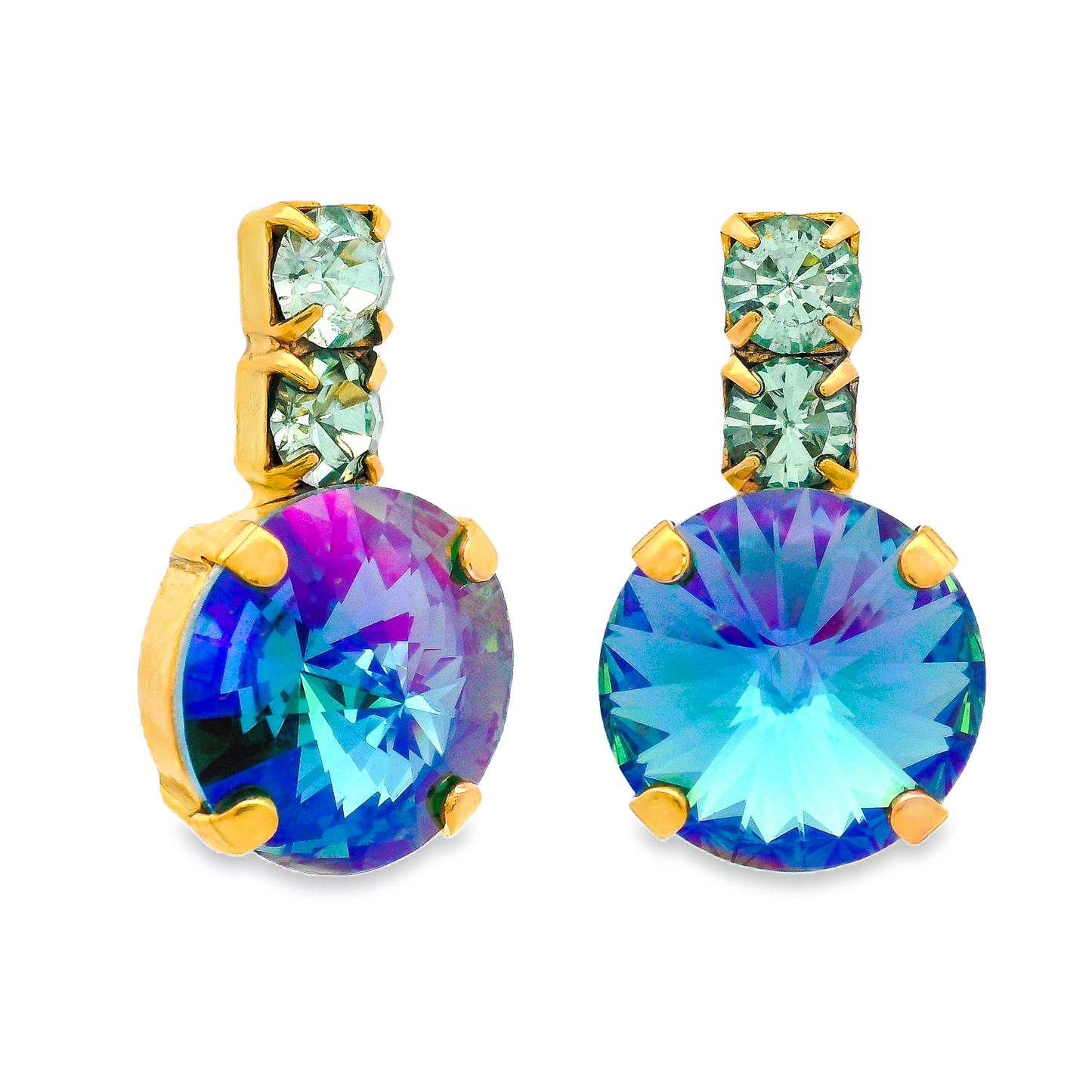 Dee Earrings in Candy Crush: Rose Peach Lemon