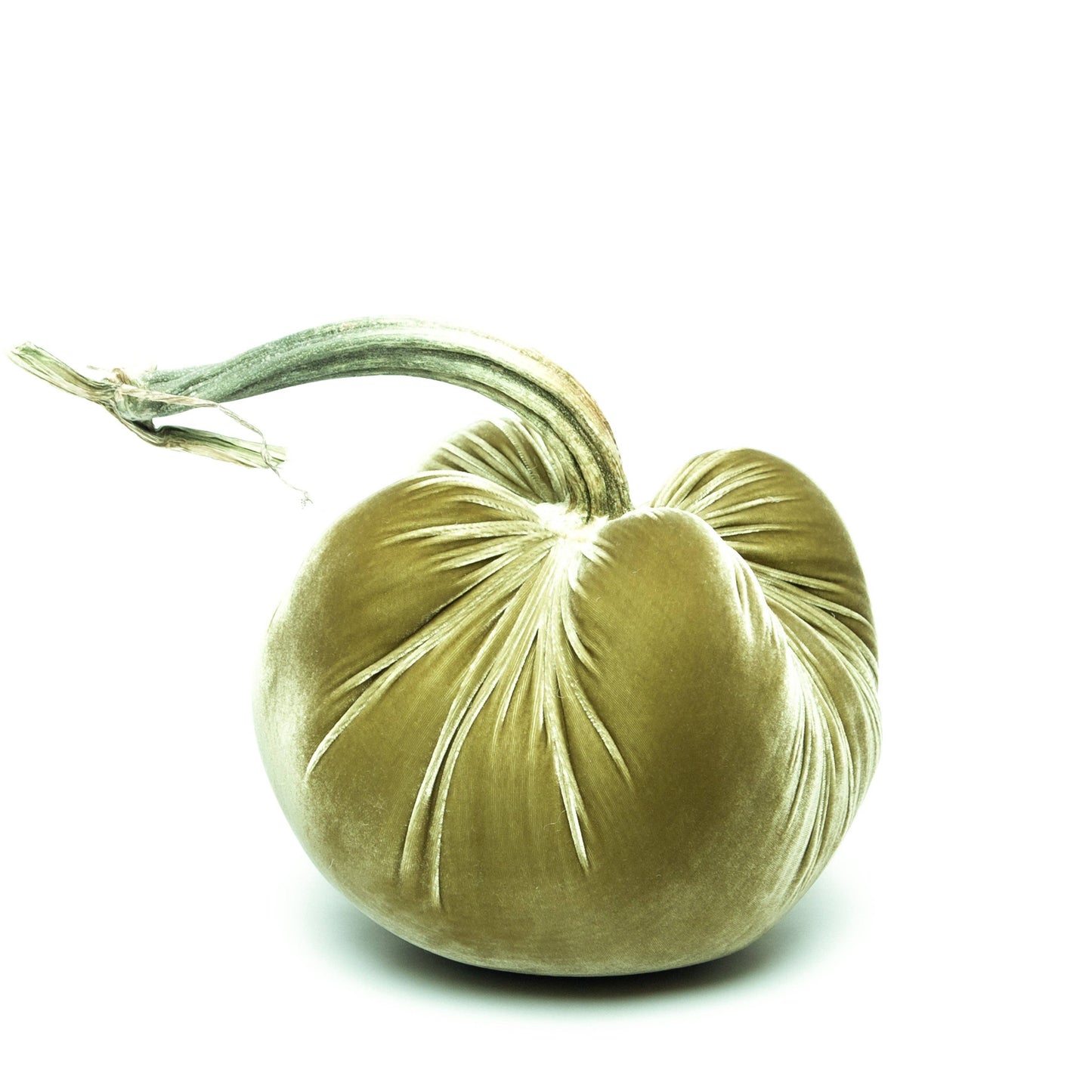 Celery Silk Velvet Pumpkin: 5"