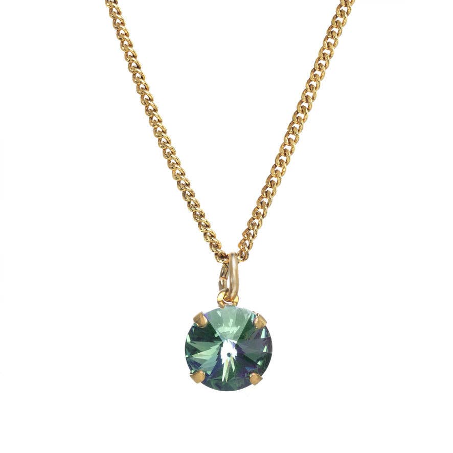 Talia Necklace: Aqua