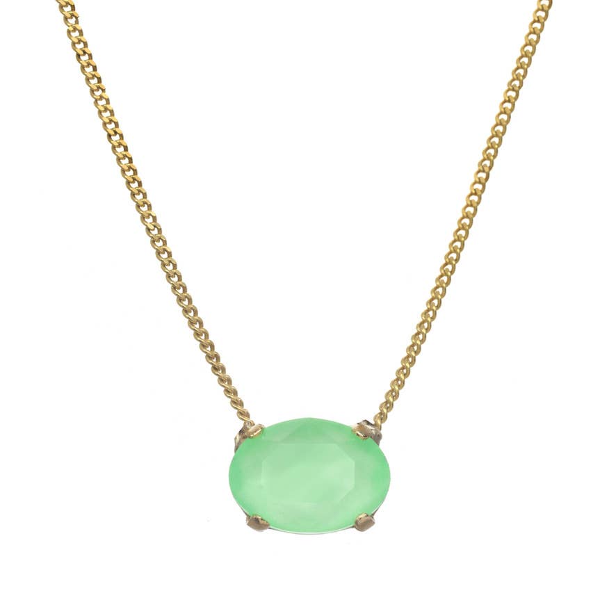 Iza Necklace: Electric Pink