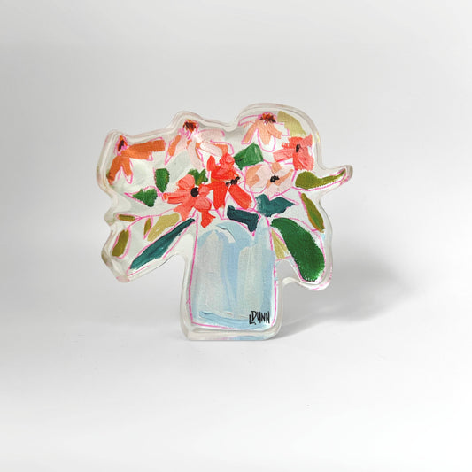 Wildflowers Acrylic Bloom Block: Large Block