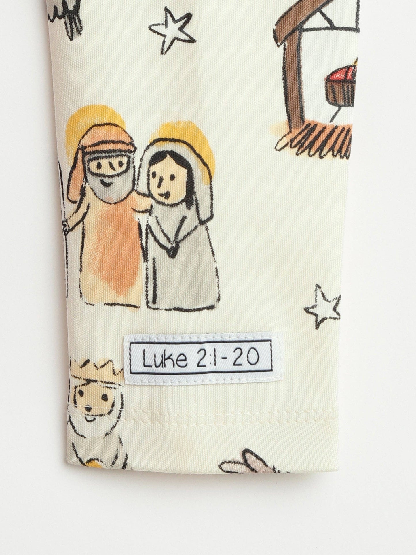 Away in a Manger Twirl Dress Cotton: 06