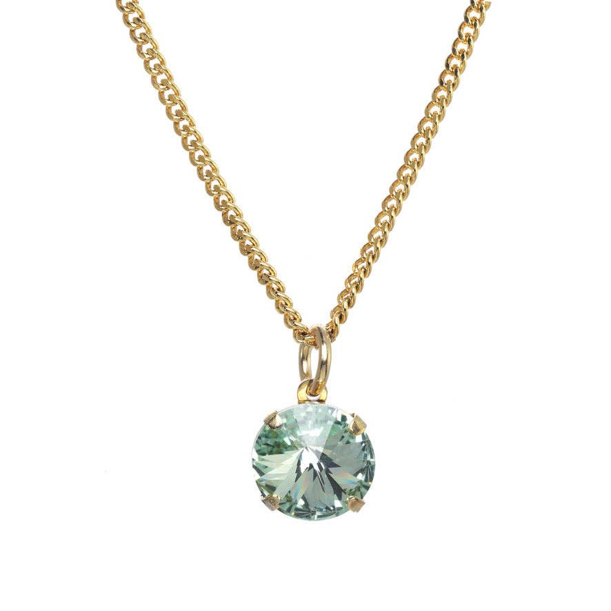 Talia Necklace: Purple