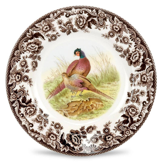 Portmeirion, Spode, Pimpernel, Nachtmann, Wrendale Designs - Spode Woodland Salad Plate 8 inch (Pheasant)