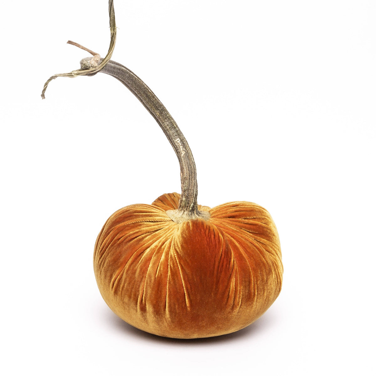 D'or Silk Velvet Pumpkin: 5"