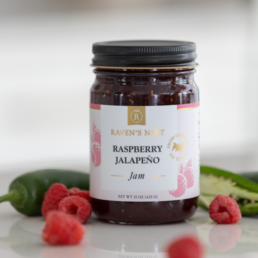 Raspberry Jalapeño Jam - 15 oz.