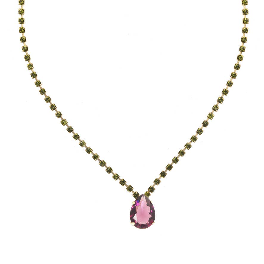 Milli Necklace: Red